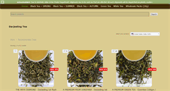 Desktop Screenshot of darjeelingteaboutique.com